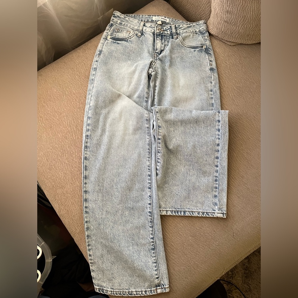 Light Wash Denim Jeans